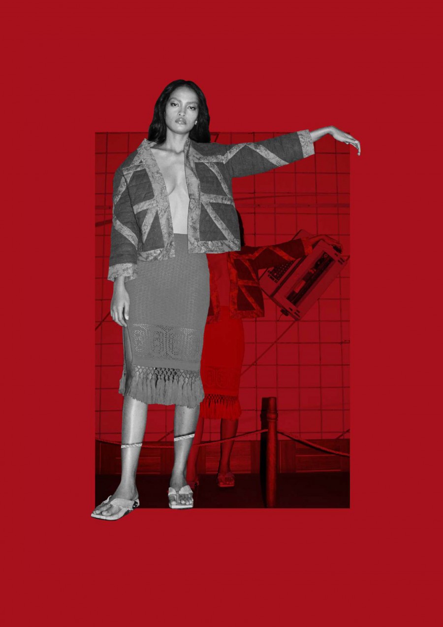 Paradise skirt and Batik jacket