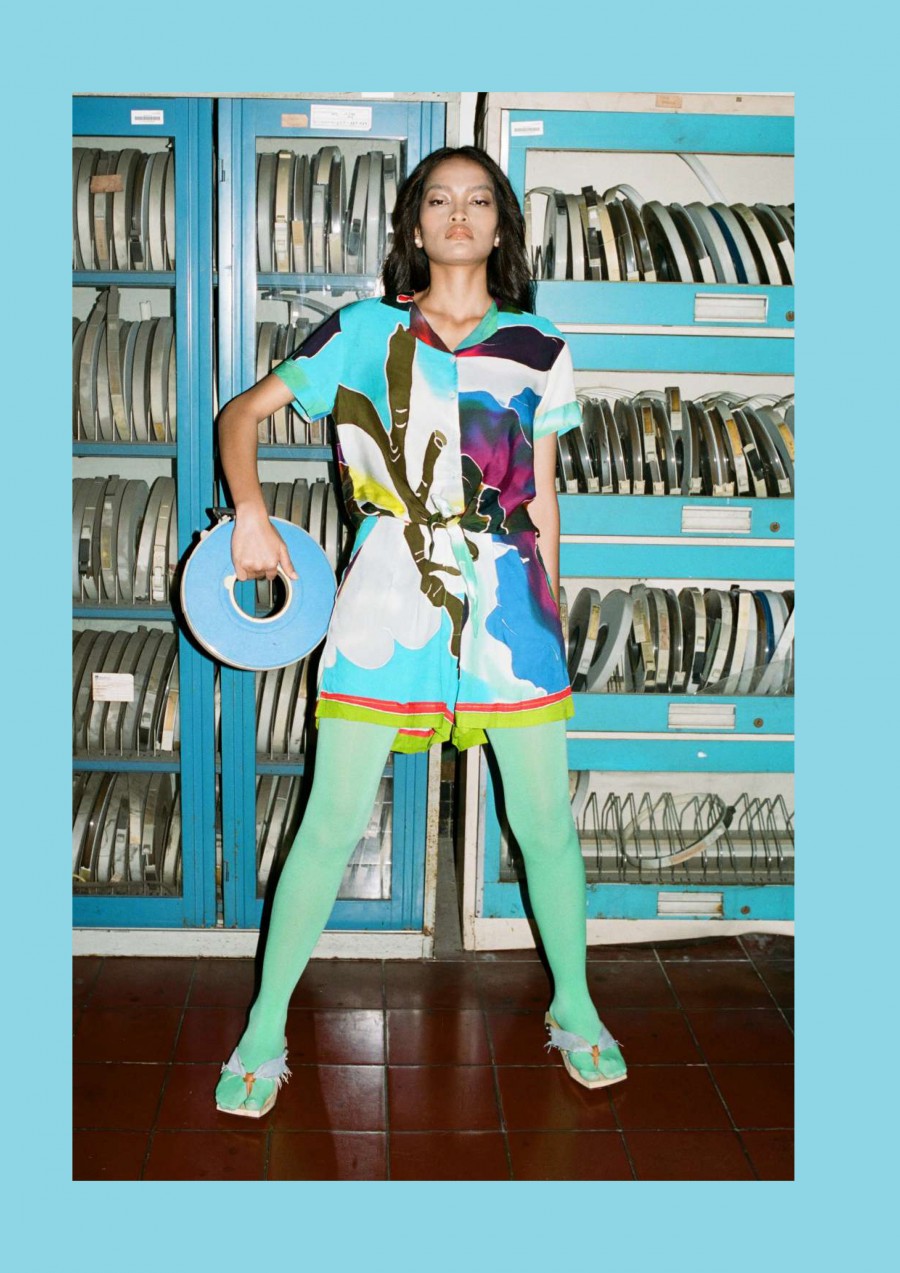 Ijen shirt and shorts set