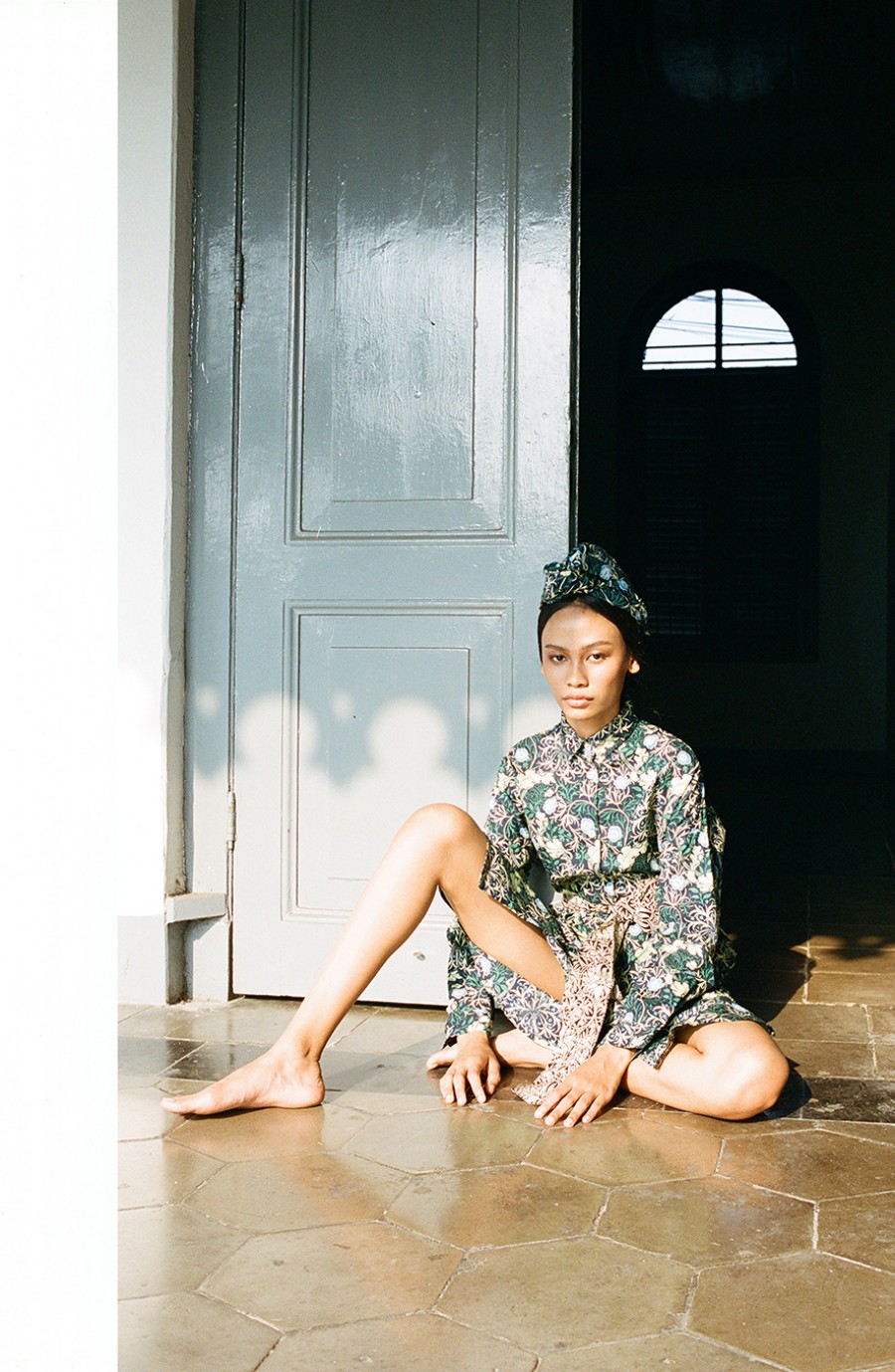 Dila dress and hair set